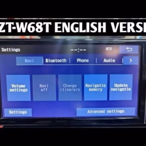 Toyota NSZT-W68 English sd card