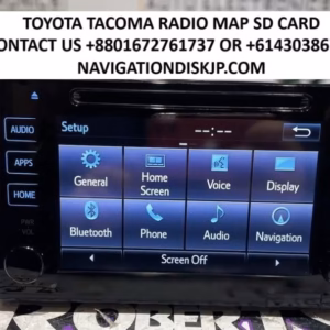 TOYOTA TACOMA stereo 510103 unlock map card